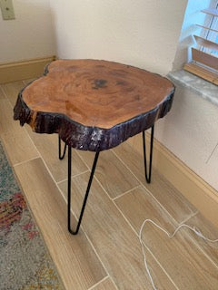 Red Cedar Cookie Plant Stand