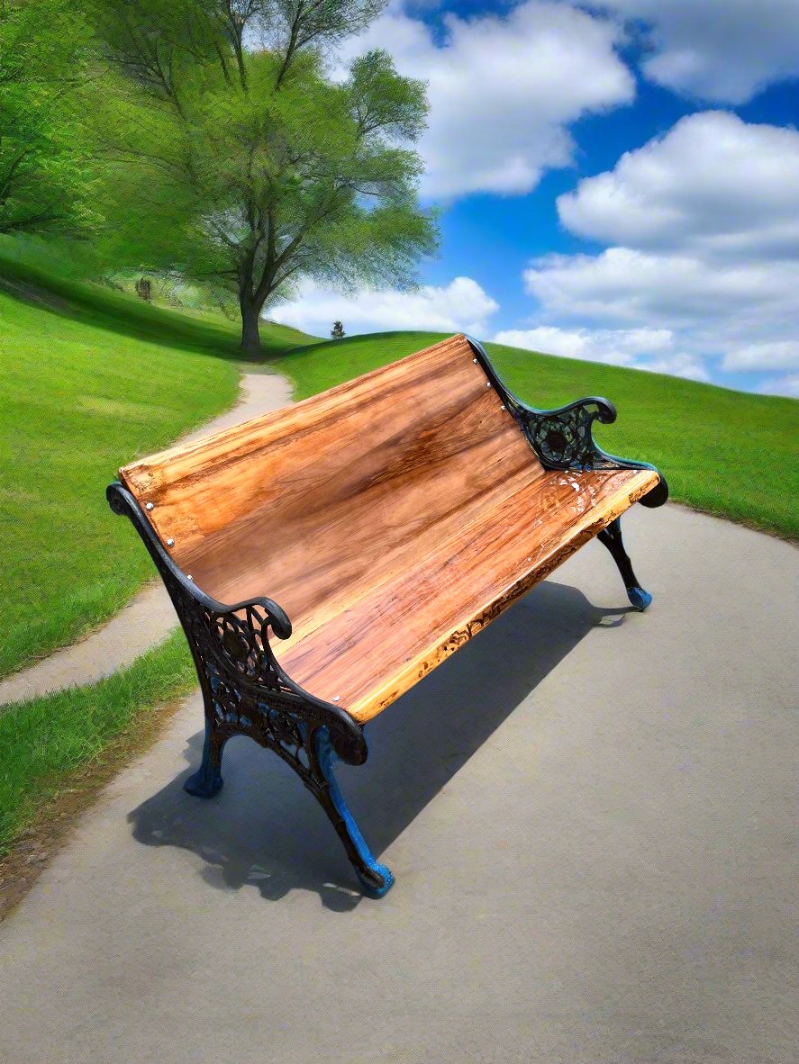 Tupelo Park Bench