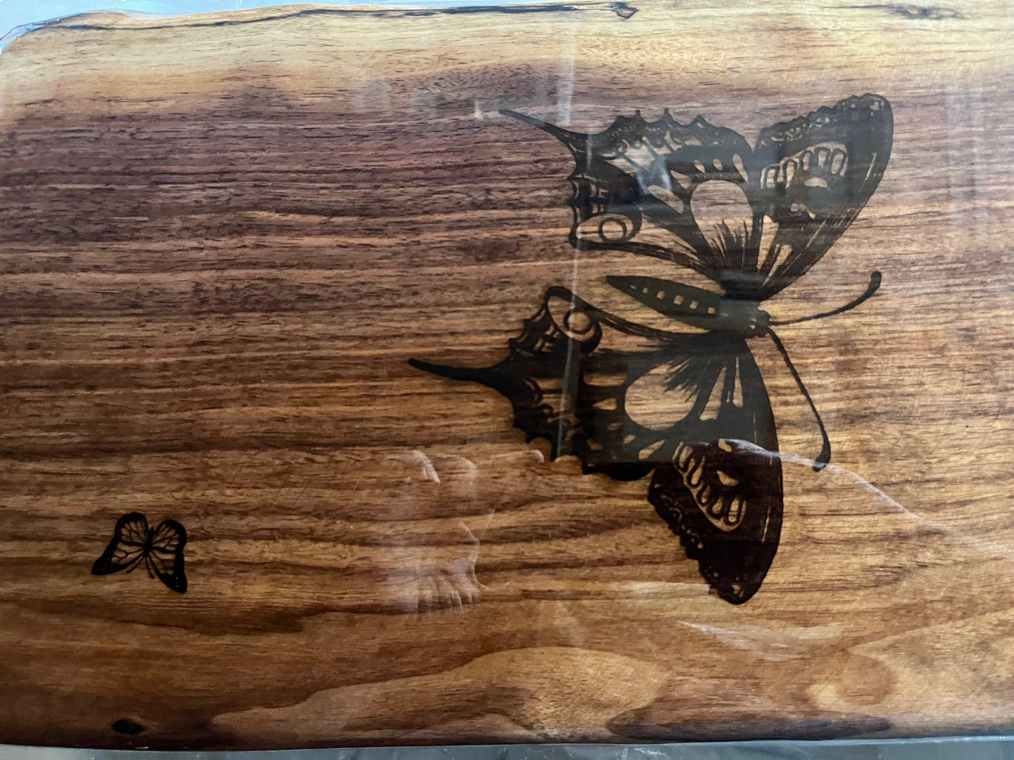 Black Walnut Butterfly Bench