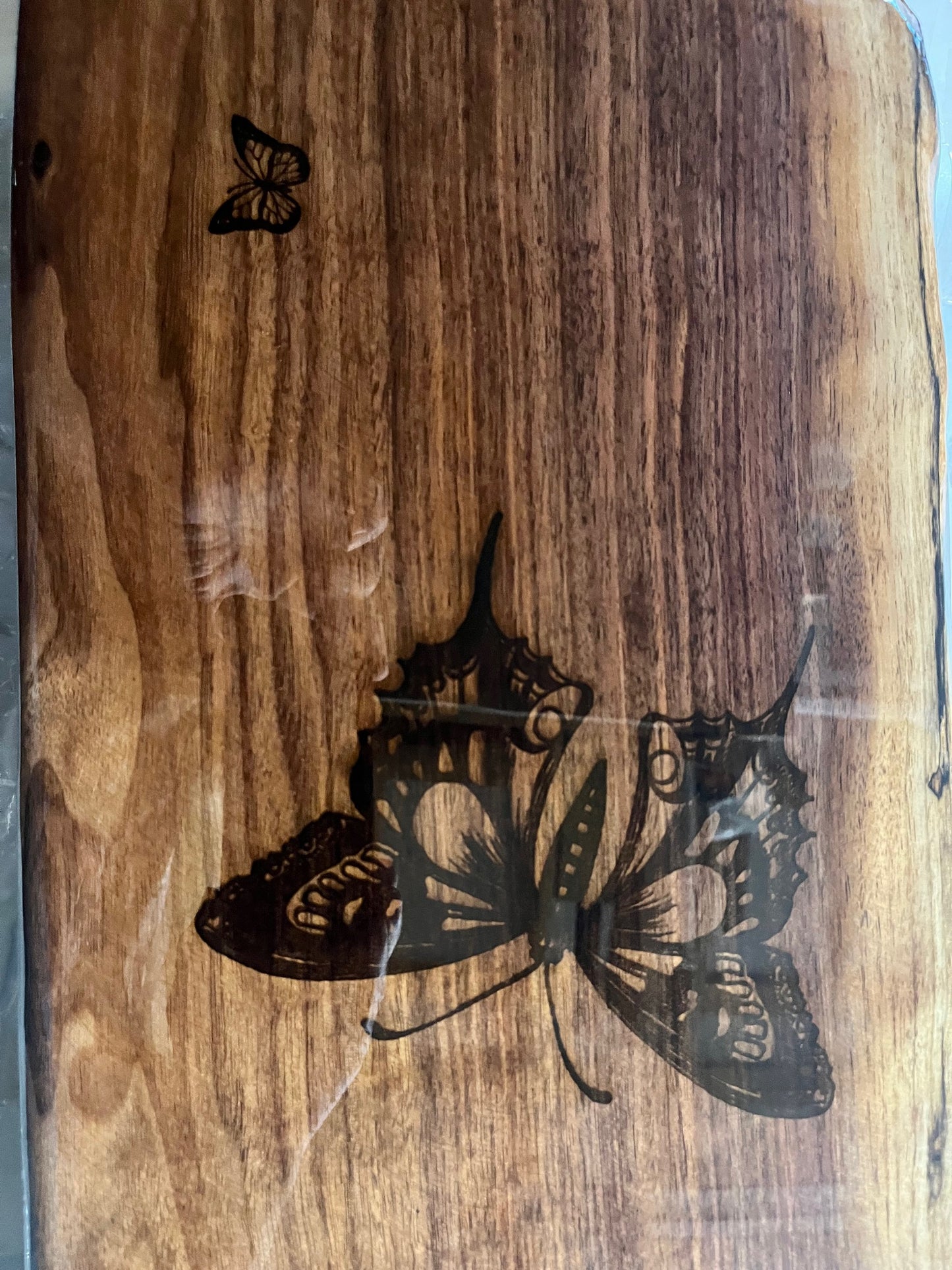 Black Walnut Butterfly Bench