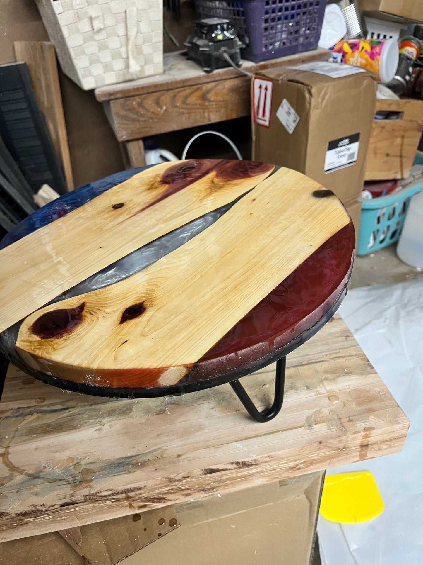 Red Cedar Plant Stand